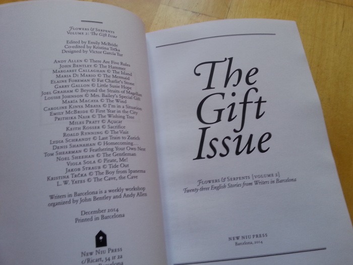 Jakob writes - Tide Out - The Gift Issue